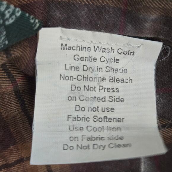 Lauren Dry Goods Vintage 90's Dark Brown Hooded Chore Work Barn Jacket, Size Med - Picture 13 of 13